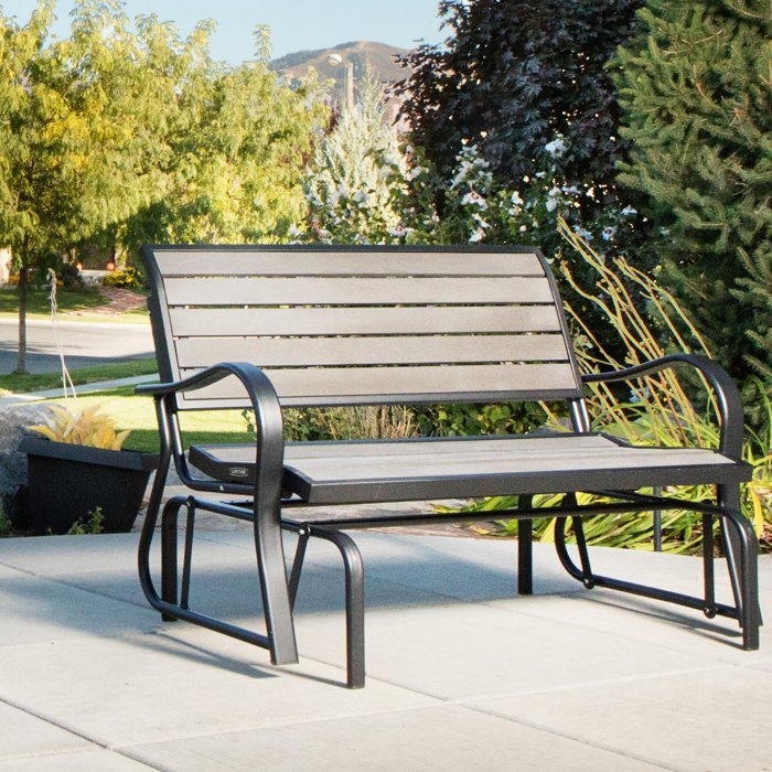 Lifetime Steel Glider Bench & Reviews Wayfair